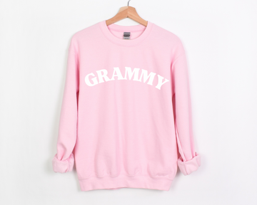 ‘Grammy’ Adult Sweatshirt - Pink