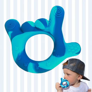 βI Love Youβ Baby Teether by Sawyer Bear Baby Gear