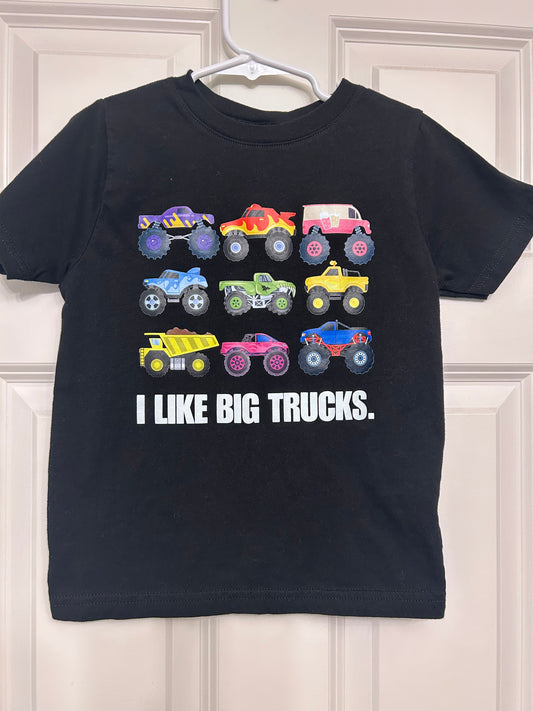 ‘I Like Big Trucks’ Toddler Tee