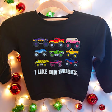 ‘I Like Big Trucks’ Toddler Sweatshirt