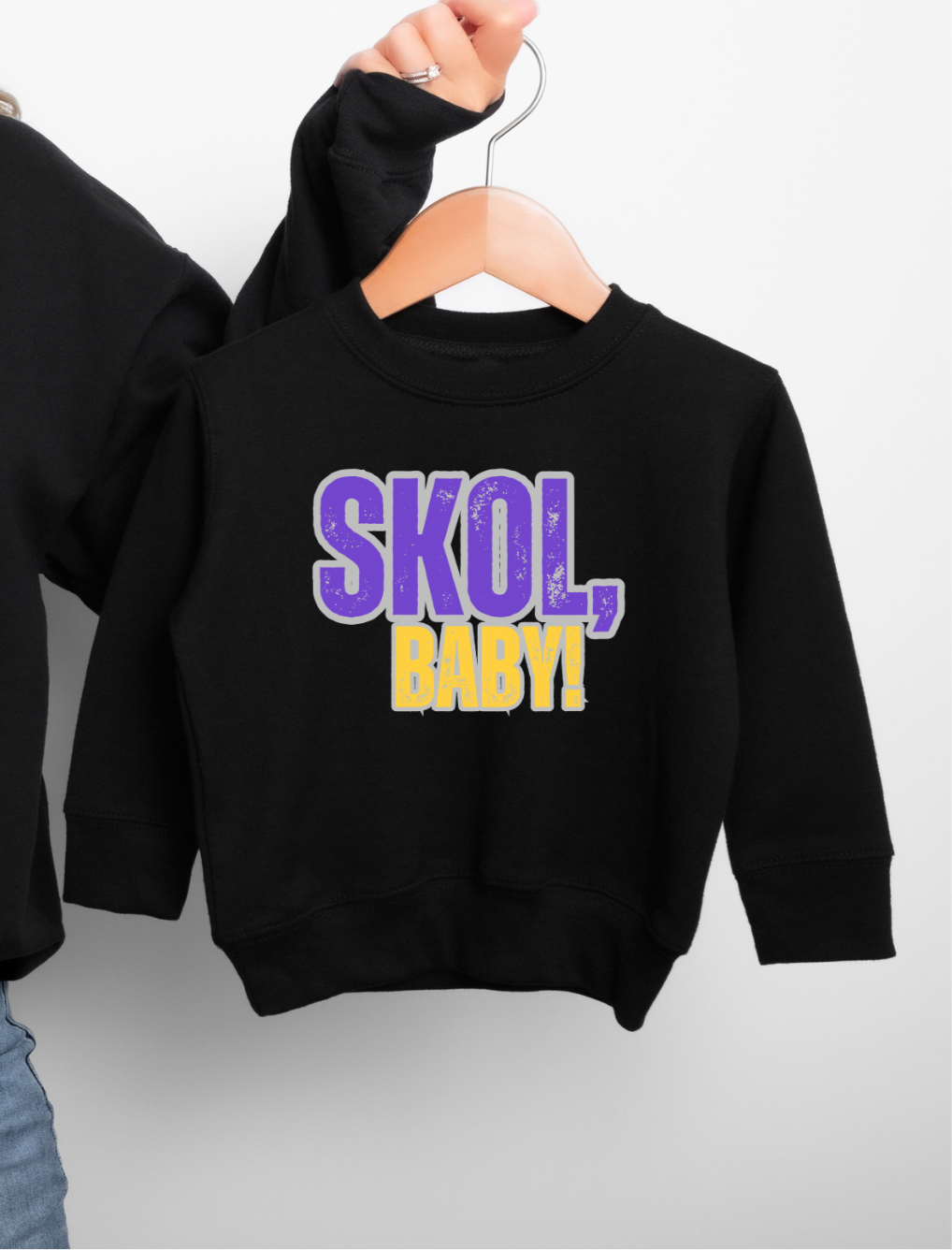 ‘SKOL, Baby’ Toddler Sweatshirt