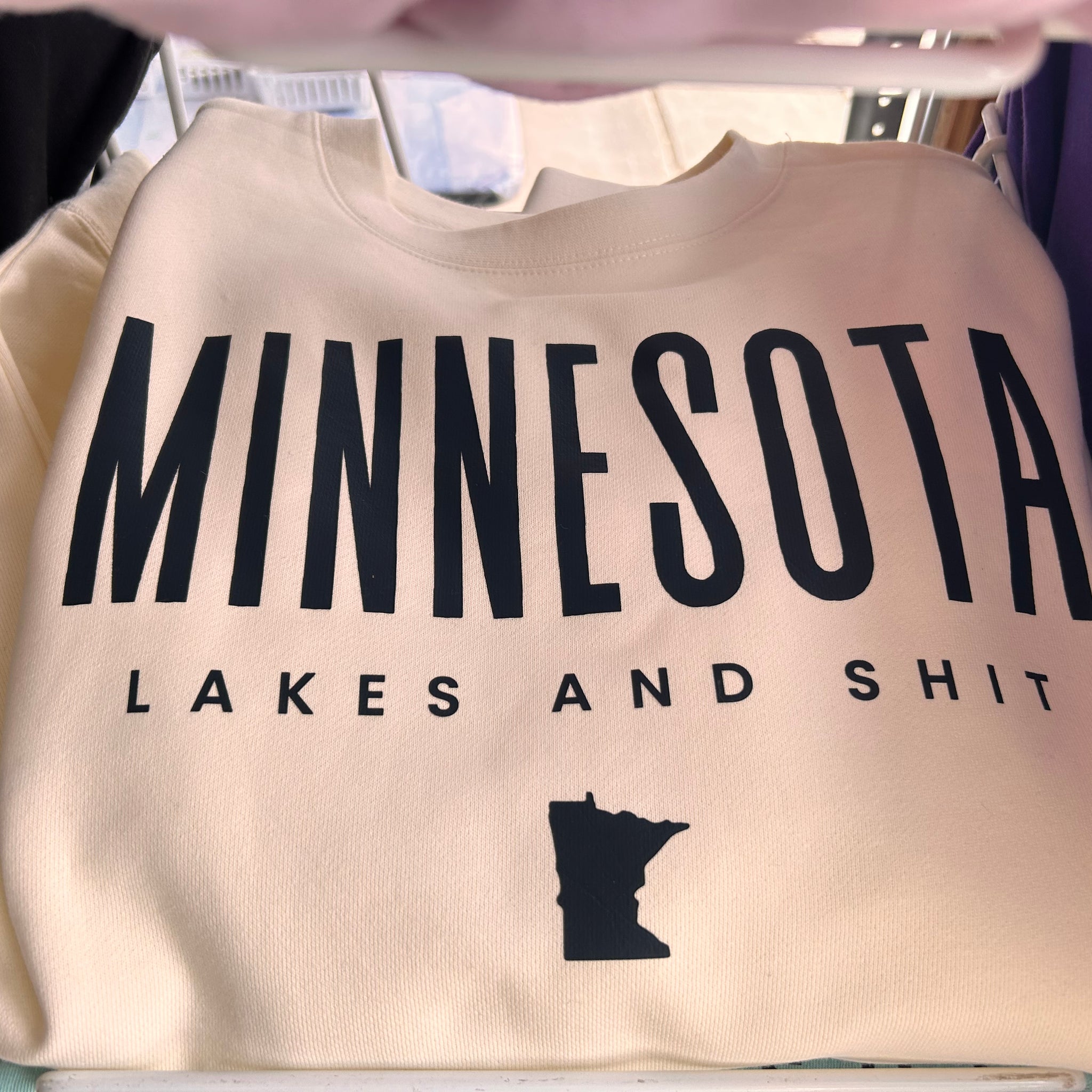 ‘Lakes and Sh*t’ Crewneck Sweatshirt