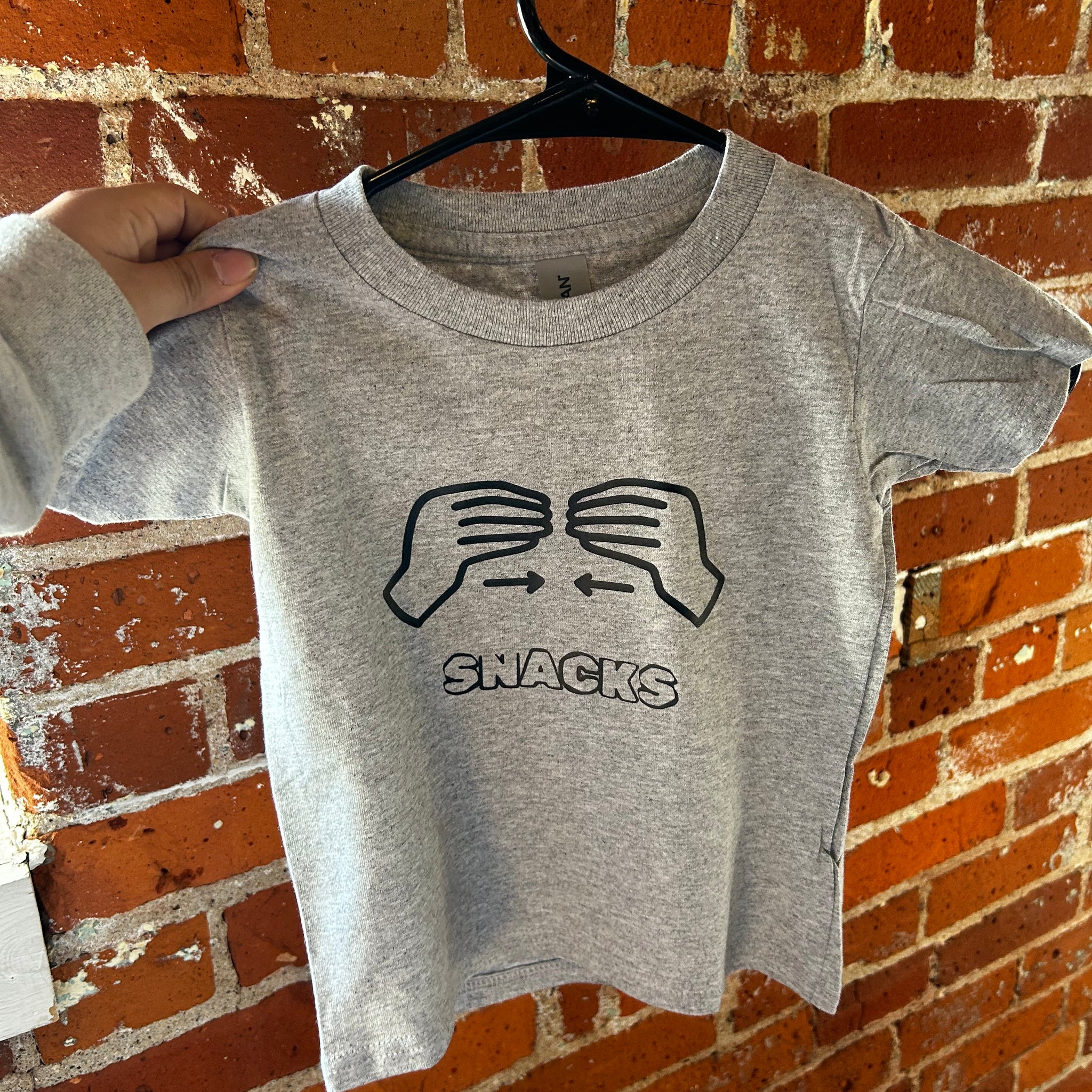 ‘More Snacks’ Toddler Tee