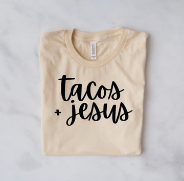 ‘Tacos & Jesus’ Adult T-Shirt