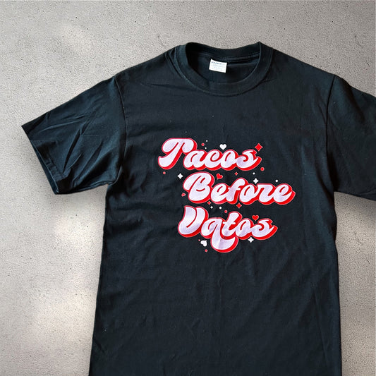 ‘Tacos Before Vatos’ Adult T-Shirt