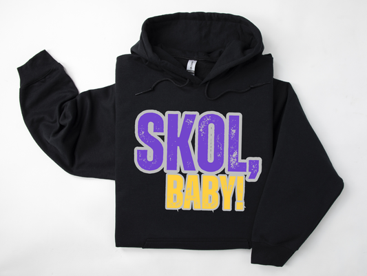 ‘SKOL, Baby!’ Adult Hoodie