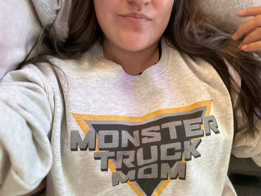 ‘Monster Truck Mom’ Adult Sweatshirt