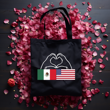 ‘Mexican-American’ Multicultural Tote Bag