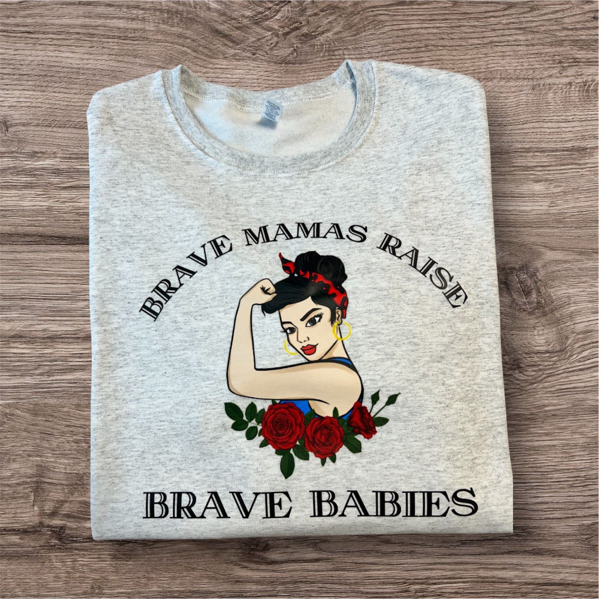 ‘Brave Mama’ Adult Sweatshirt